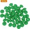50Pcs 12mm Silicone Lentil Beads, Rubber Abacus Focal Bead Loose Bulk Beads for DIY Keychain Pens Bracelets